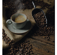Akustikpaneel digital bedruckt Coffee 2400 x 2253 x 19 mm Set = 4 Einzelpaneele