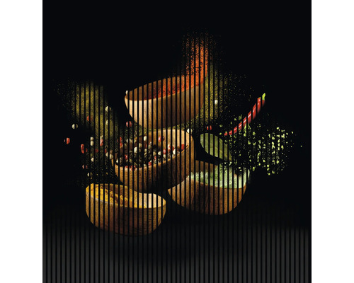 Akustikpaneel digital bedruckt Spice 1 2400 x 2253 x 19 mm Set = 4 Einzelpaneele Akustikpaneel digital bedruckt Spice 1 2400 x 2253 x 19 mm Set = 4 Einzelpaneele