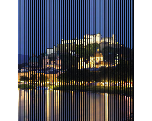 Panneau acoustique impression numérique Salzburg 1 2400 x 2253 x 19 mm set = 4 panneaux individuels