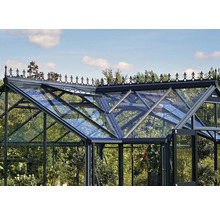 Dachfirstverzierung Juliana Orangerie 21,5 m² schwarz