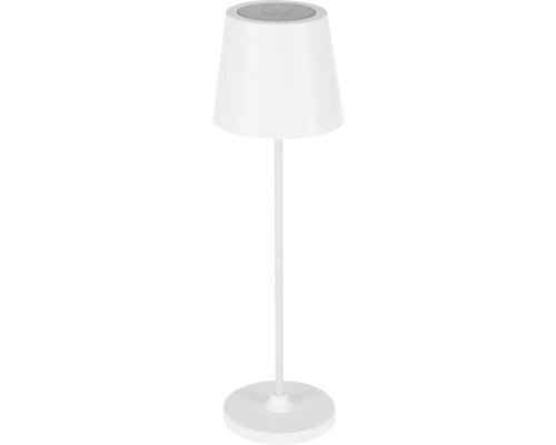 Lampe de table LED IP44 5,9 W 175 lm CCT teintes de blanc réglables avec touche blanc, avec câble de charge USB-C