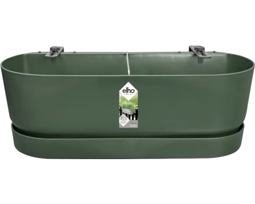 Jardinière de balcon en plastique avec support