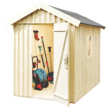 Gartenhaus weka Schwedenhaus Gr. 2 inkl. Fußboden 200 x 286 cm natur