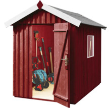 Gartenhaus weka Schwedenhaus Gr. 2 inkl. Fußboden 200 x 286 cm schwedenrot