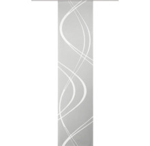 Panneau coulissant avec motif ondulé