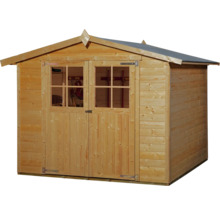 Gartenhaus weka 316 Gr. 4 inkl. Fußboden 290 x 273 cm lasiert