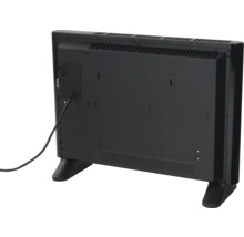 Vue arrière d''un radiateur avec cordon d''alimentation