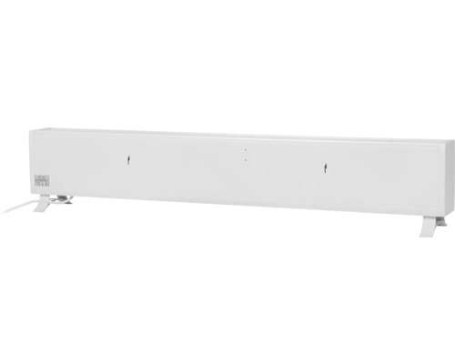 Radiateur électrique blanc avec pieds