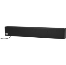 Radiateur infrarouge noir avec câble