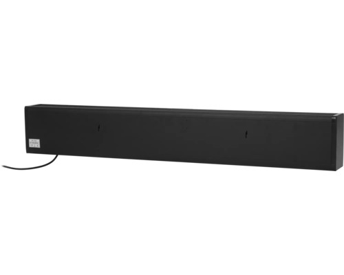 Radiateur infrarouge noir avec câble