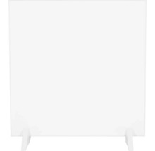 Cloison de séparation autoportante blanche