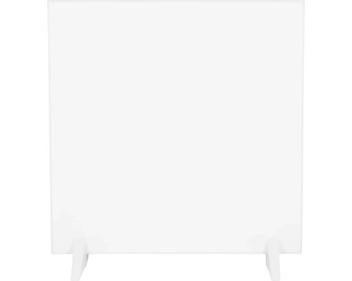 Cloison de séparation autoportante blanche