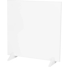 Panneau chauffant blanc autoportant avec supports