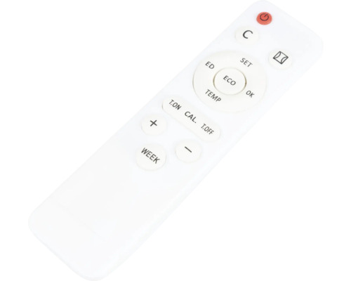 Télécommande blanche avec plusieurs boutons