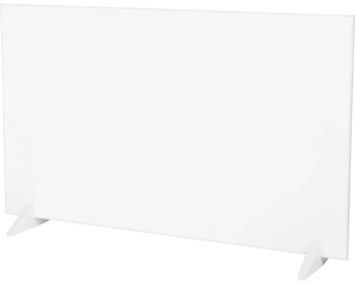 Cloison de séparation blanche autoportante