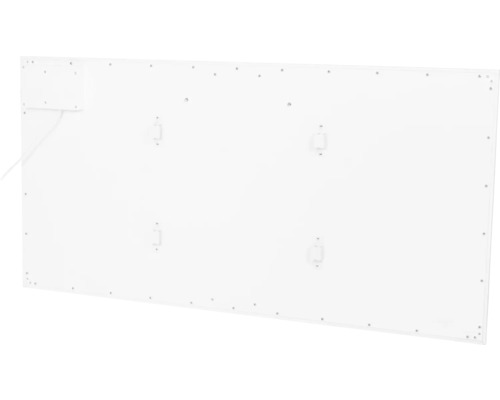 Arrière d''un radiateur infrarouge avec matériel de fixation