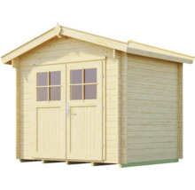 Gartenhaus weka Premium 28 inkl. Fußboden 300 x 234 cm natur