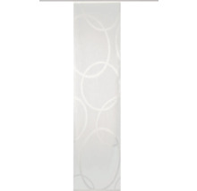 Panneau coulissant avec motif de cercles pour fenêtres