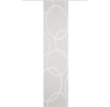 Schiebegardine mit Kreismuster für Fensterdekoration