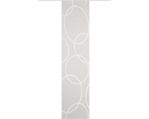 Schiebegardine mit Kreismuster für Fensterdekoration