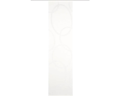 Schiebevorhang mit Kreismuster für Fensterdekoration