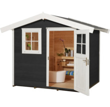Gartenhaus weka 123 Gr. 2 inkl. Fußboden 306 x 274 cm anthrazit