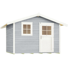 Gartenhaus weka 123 Gr. 3 inkl. Fußboden 380 x 239 cm grau