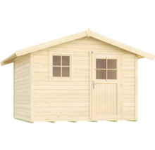 Gartenhaus weka 123 Gr. 4 inkl. Fußboden 380 x 274 cm natur