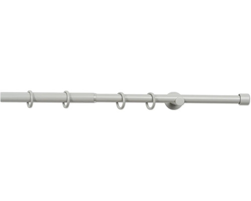 Gardinenstangen Set ausziehbar Cosy cool grey 120-210 cm Ø 16/19 mm