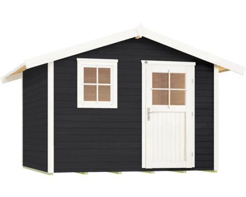 Abri de jardin avec fenêtre et porte