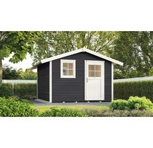 Gartenhaus weka 123 Gr. 5 inkl. Fußboden 380 x 324 cm anthrazit