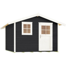 Gartenhaus weka 123 Gr. 5 inkl. Fußboden 380 x 324 cm anthrazit