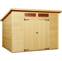Gartenhaus weka 325 A Gr. 1 inkl. Fußboden 278 x 237 cm lasiert