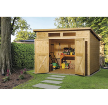 Gartenhaus weka 325 A Gr. 2 inkl. Fußboden 323 x 299 cm lasiert