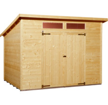 Gartenhaus weka 325 A Gr. 2 inkl. Fußboden 323 x 299 cm lasiert