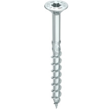 HECO-TOPIX-plus Holzschraube Senkkopf mit Frästaschen TX Teilgewinde 4x40 mm blau verzinkt Großpack 5000 Stück