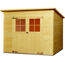 Gartenhaus weka 325 Gr. 4 inkl. Fußboden 323 x 299 cm lasiert