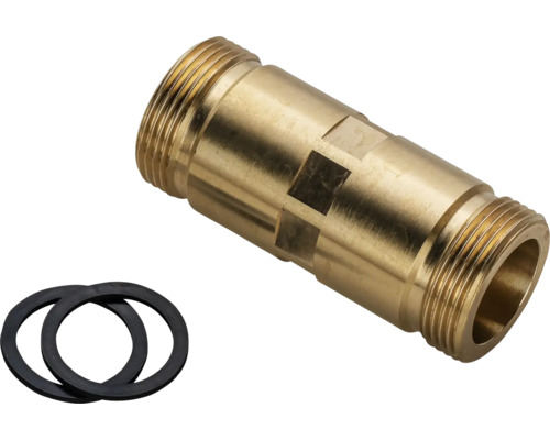 Kit d'installation BWT 100 mm pour remplacer un réducteur de pression intégré 10400 Raccord en laiton fileté avec deux joints d''étanchéité