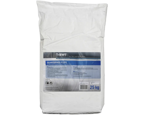 Recharges polyphosphates BWT Quantophos PE/P2 25 kg 18015 Sac de 25 kg de traitement de l''eau BWT Quantophos P2/PE
