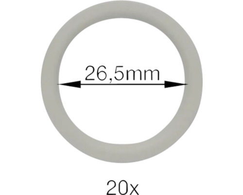 Joint d''étanchéité de 26,5 mm de diamètre, 20 pièces