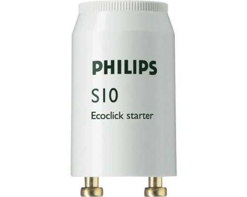 Starter Philips S10 4-65W pour commutation simple 2 pièces Philips S10 Ecoclick Starter