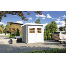 Gartenhaus weka 227 Gr. 1 inkl. Fußboden 229 x 253 cm grau