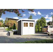 Gartenhaus weka 227 Gr. 1 inkl. Fußboden 229 x 253 cm anthrazit