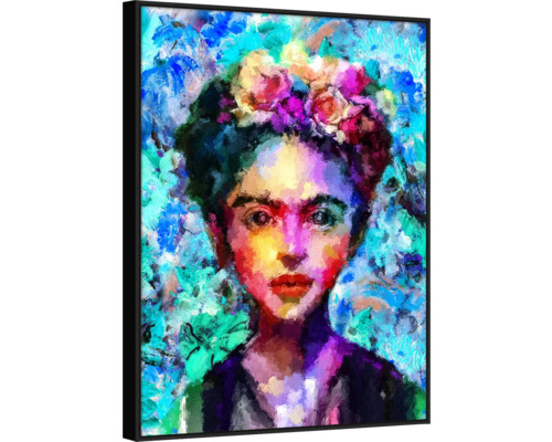 Tableau sur toile Frida Kahlo oil painting 62x82 cm