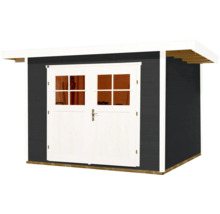 Gartenhaus weka 179 Gr. 1 inkl. Fußboden 280 x 284 cm anthrazit