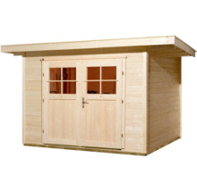 Gartenhaus weka 179 Gr. 2 inkl. Fußboden 280 x 314 cm natur