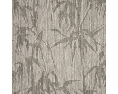 Papier peint intissé 27291-HOR Senegal Bamboo taupe Papier peint avec motif de bambou
