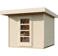 Gartenhaus weka Designhaus 172 Gr. 1 inkl. Fußboden 249 x 284 cm natur