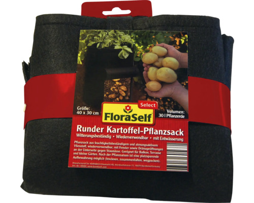 FloraSelf Sac de plantation de pommes de terre 40x30cm