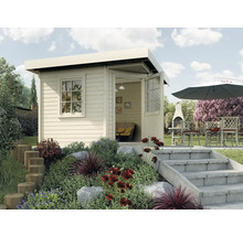 Gartenhaus weka Designhaus 213 Gr. 1 inkl. Fußboden 278 x 278 cm natur